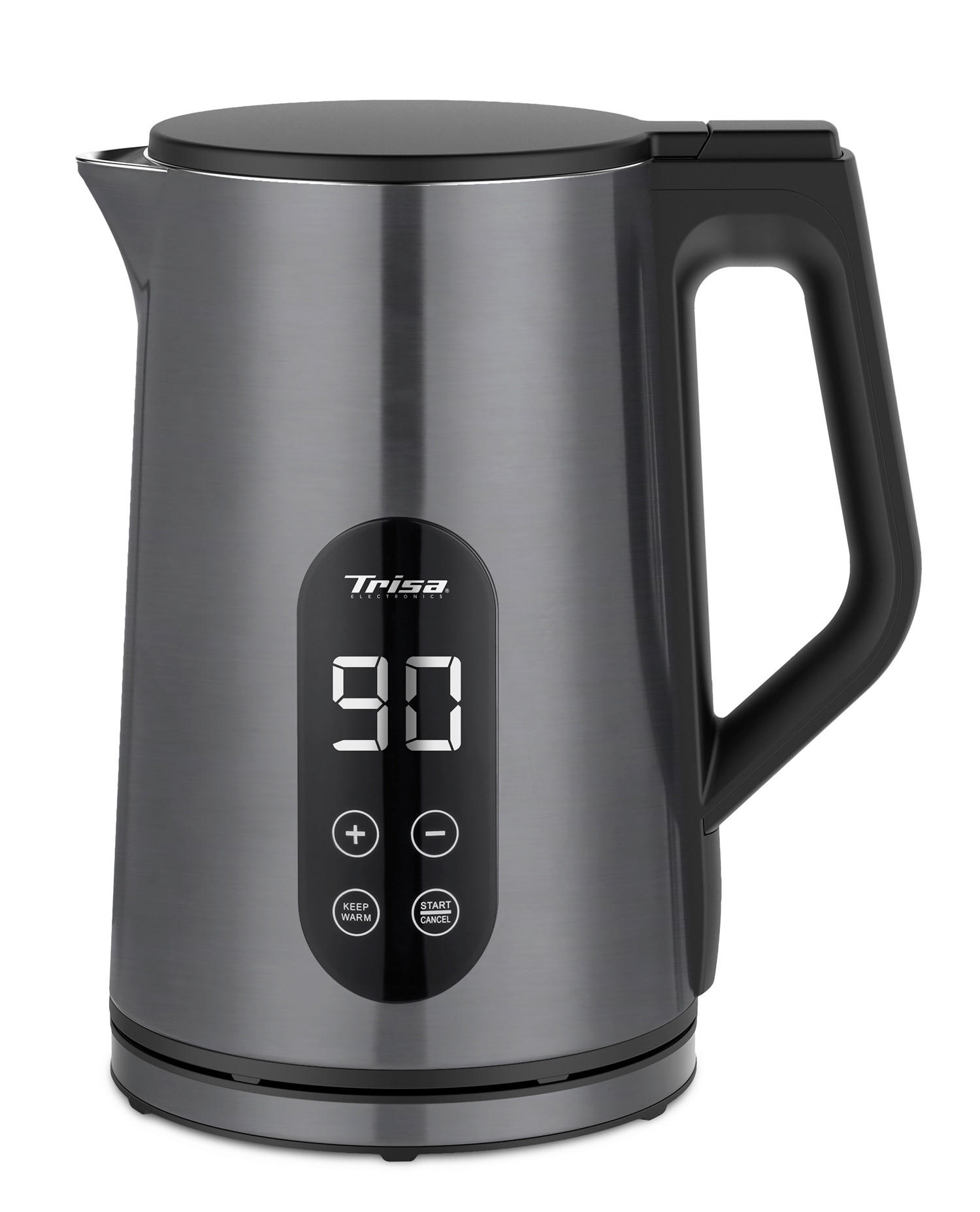 WASSERKOCHER  - Anthrazit/Schwarz, Basics, Kunststoff (16,2/22,5/25,7cm) - Trisa Electronics