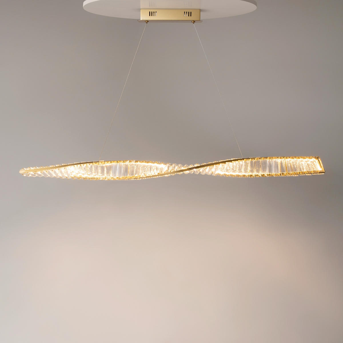 PENDELLEUCHTE Krone 120/311.1/8 cm  - Messingfarben, Design, Metall (120/311.1/8cm) - MAYTONI