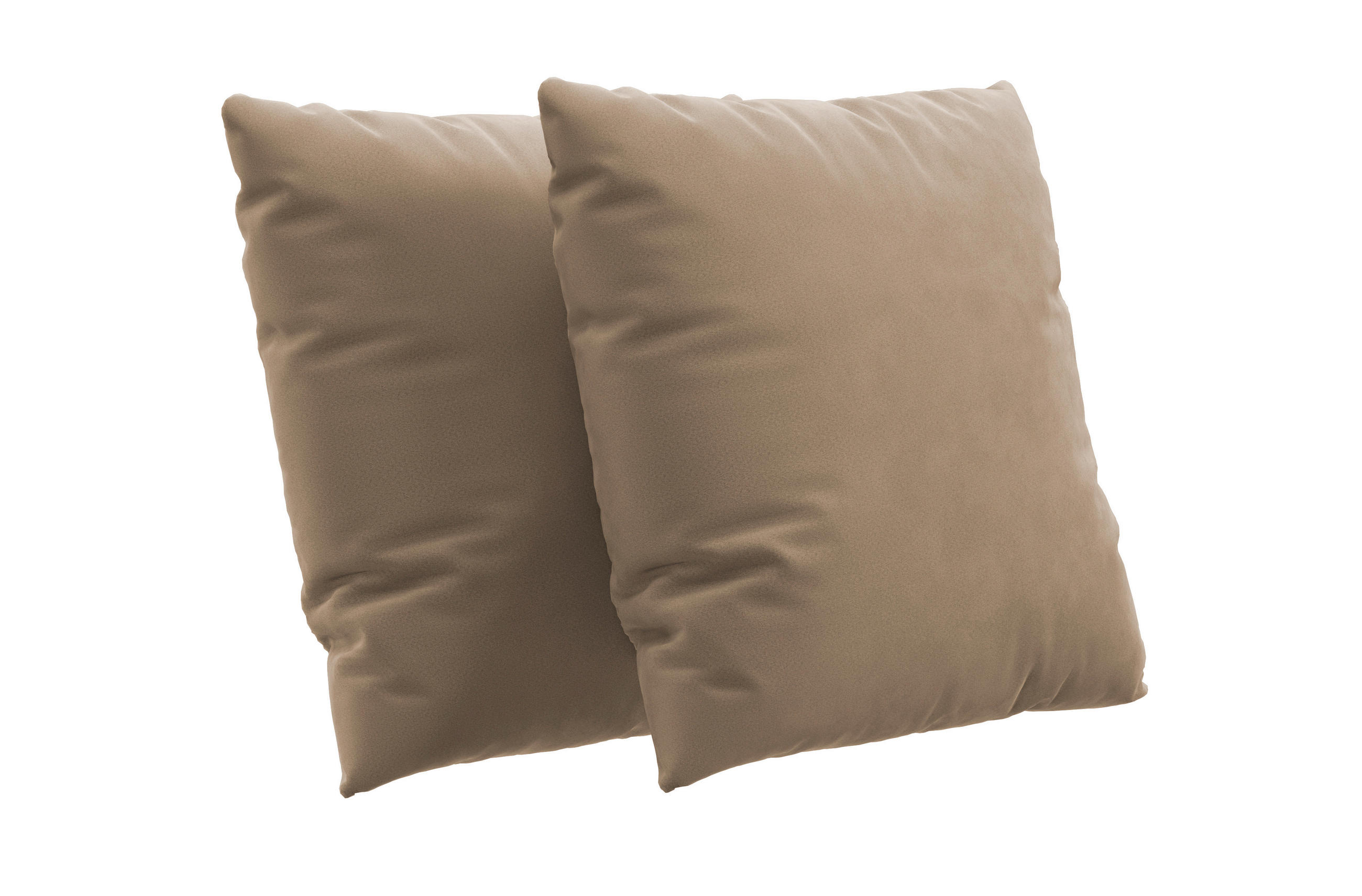 ZIERKISSEN FABIO E 2-teilig 50/50 cm  - Braun, MODERN, Textil (50/50cm) - Sit & More