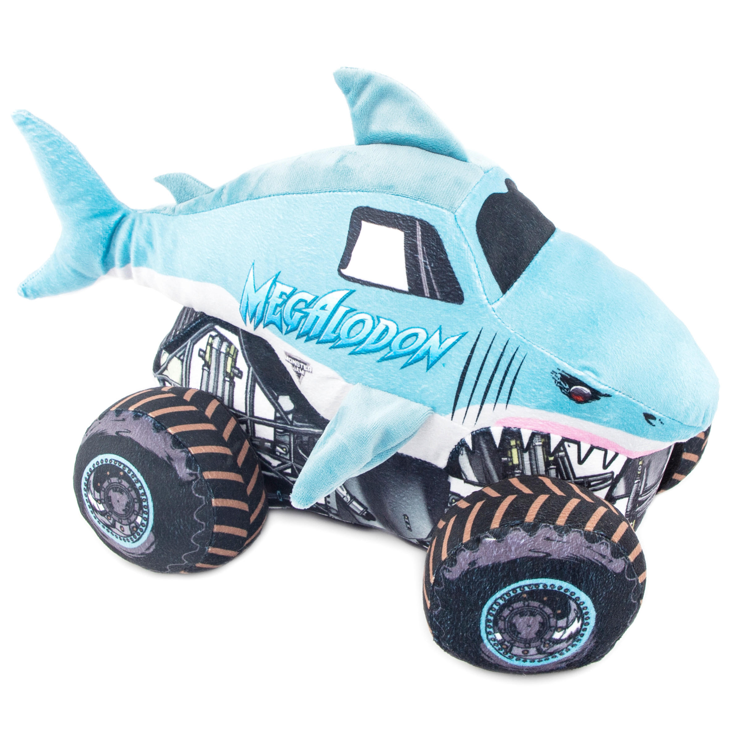 KINDERKISSEN MONSTER JAM 18/23 cm  - Blau, Basics, Textil (18/23cm)