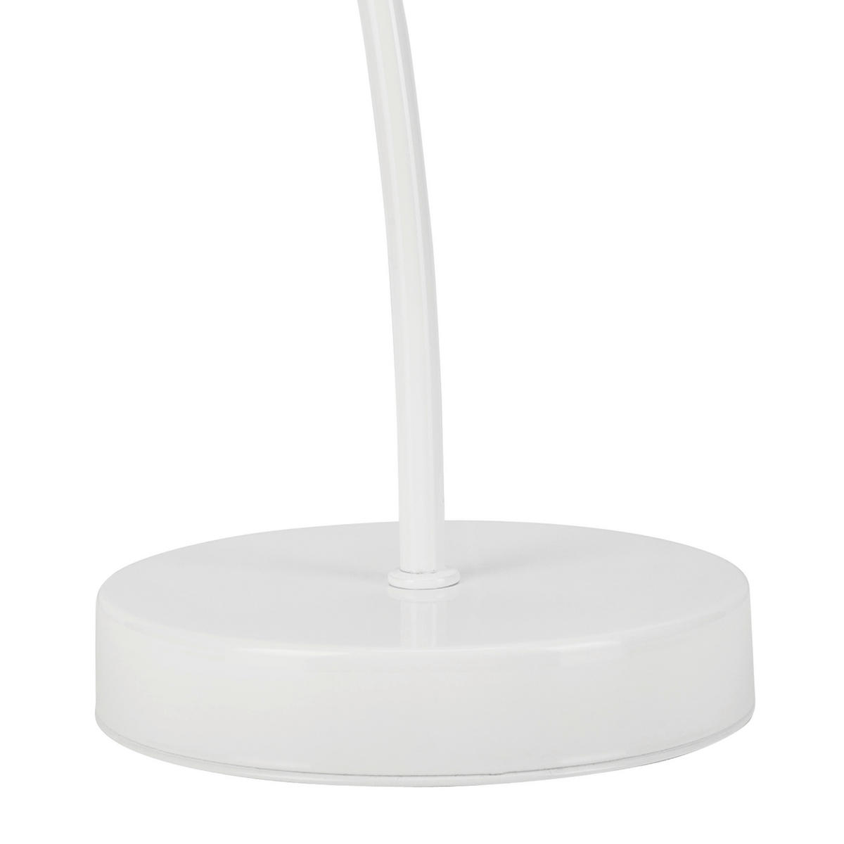 SCHREIBTISCHLEUCHTE CAMILLA 32/19 cm   - Weiß Hochglanz, KONVENTIONELL (32/19cm)