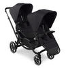 GESCHWISTERWAGEN Zoom 2  - Schwarz, Basics, Textil/Metall (121/60/118cm) - ABC Design
