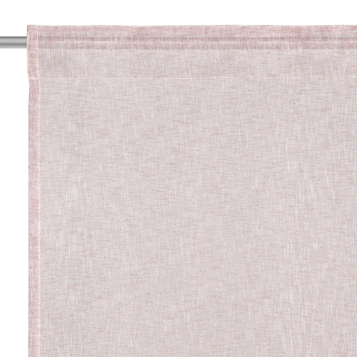 HOTOVÝ ZÁVES, polopriehľadné, 140/245 cm - ružová, Basics, textil (140/245cm) - Esposa