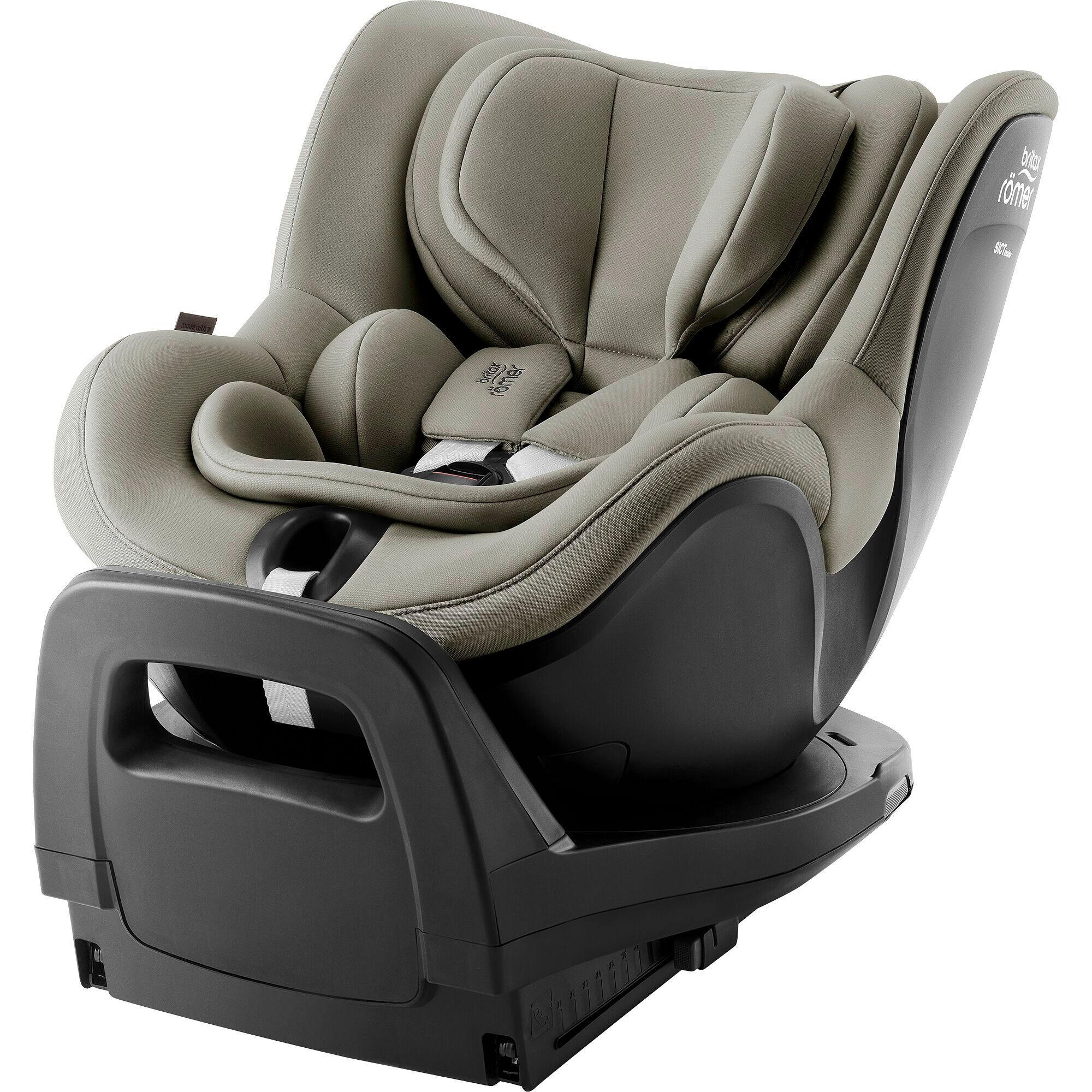 REBOARDER-KINDERSITZ DUALFIX PRO  - Olivgrün, Basics, Kunststoff/Textil (44/48/74cm) - Britax Römer