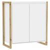 KOMMODE  in 80/88/40 cm  - Weiß/Eiche Artisan, Design, Holzwerkstoff (80/88/40cm) - MID.YOU