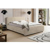 POLSTERBETT 140/200 cm  in Naturfarben  - Schwarz/Naturfarben, Modern, Holz/Holzwerkstoff (140/200cm) - MID.YOU