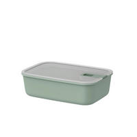 FRISCHHALTEDOSE Easyclip 1,5 L  - Klar/Salbeigrün, Basics, Kunststoff (16,7/7,0/23,8cm) - Mepal