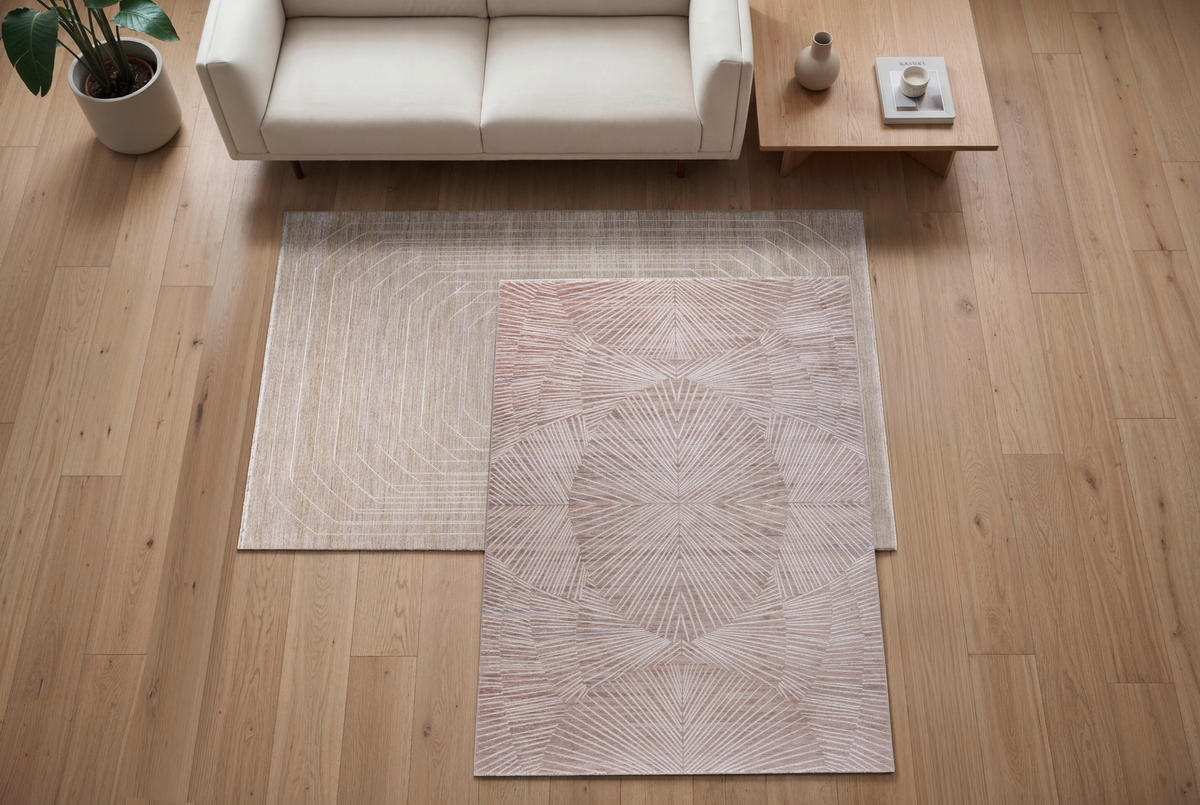 WEBTEPPICH 200/290 cm Madal Creme, Champagner  - Champagner/Creme, Design, Textil (200/290cm) - Dieter Knoll