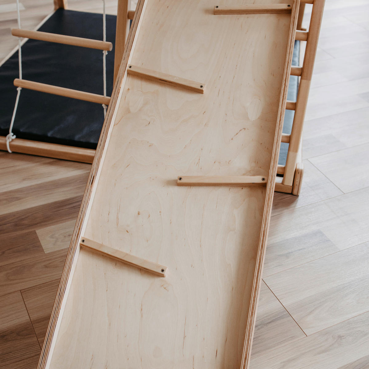 KLETTERGERÜST ZUBEHÖR - Birkefarben, Basics, Holz (112/40/7cm) - CLIFF