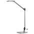 LED LAMPA NA PSACÍ STŮL - barvy stříbra, Design, kov/umělá hmota (25,5/18,5/49,5cm) - NOVEL