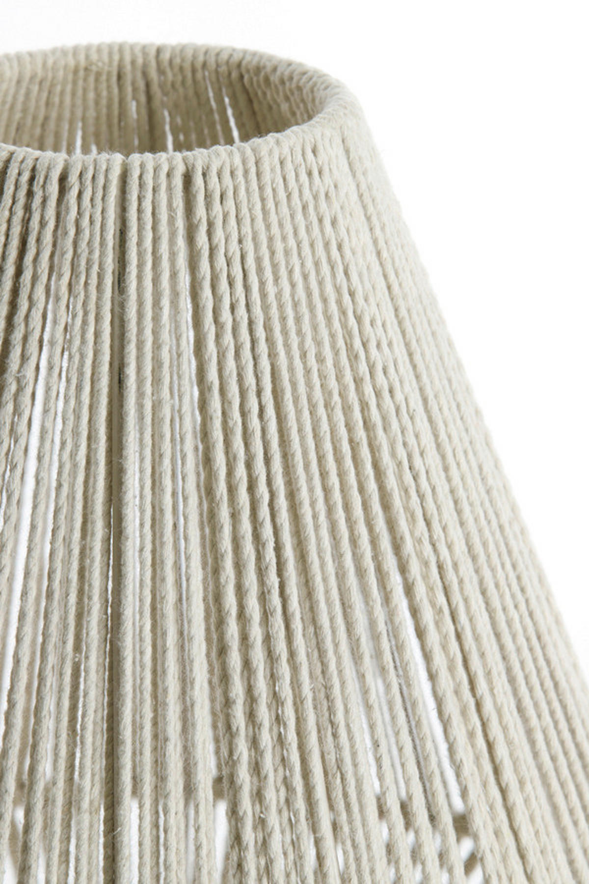 TISCHLEUCHTE Felida 35/40 cm   - Creme, Basics, Textil/Metall (35/40cm) - Light & Living