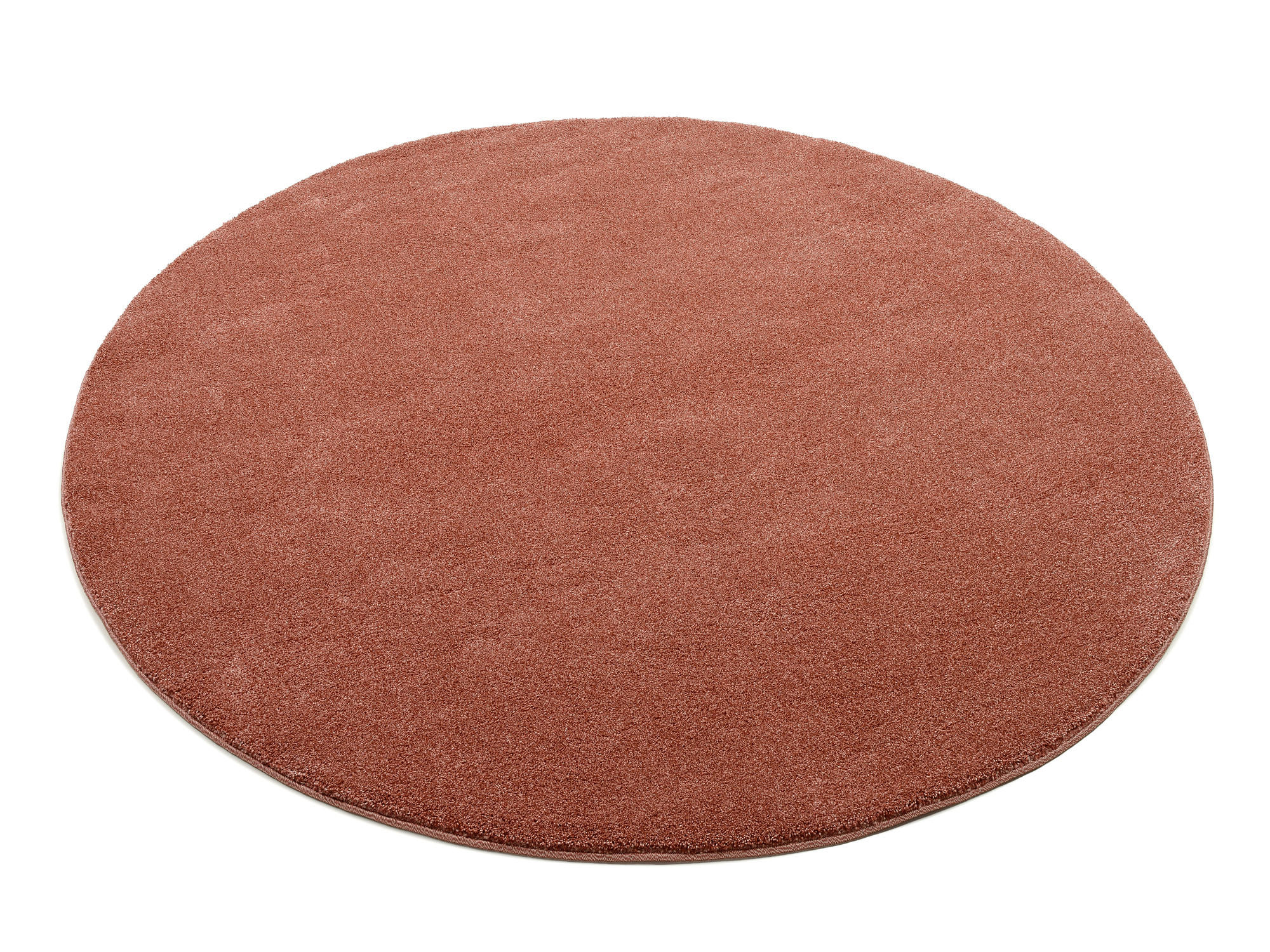 WEBTEPPICH 200 cm Rot rund  - Rot, Basics, Textil (200cm) - Novel