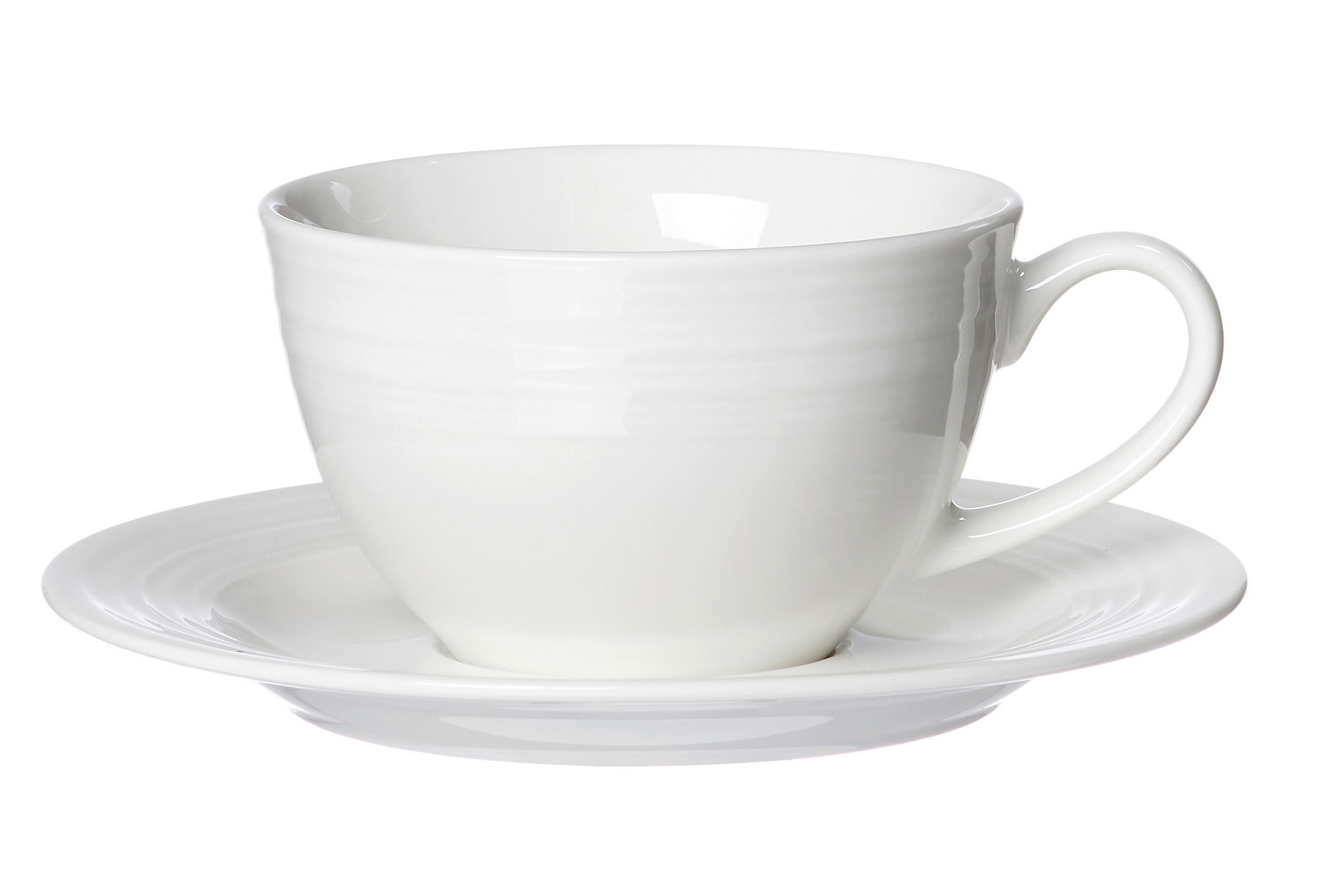 KAFFEETASSE LEVI 220 ml  - Weiß, Design, Keramik (220ml) - Ritzenhoff Breker