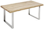 STOLOVÁ PODNOŽ  - farby ušľachtilej ocele, Design, kov (78/7,5/72cm) - Valdera