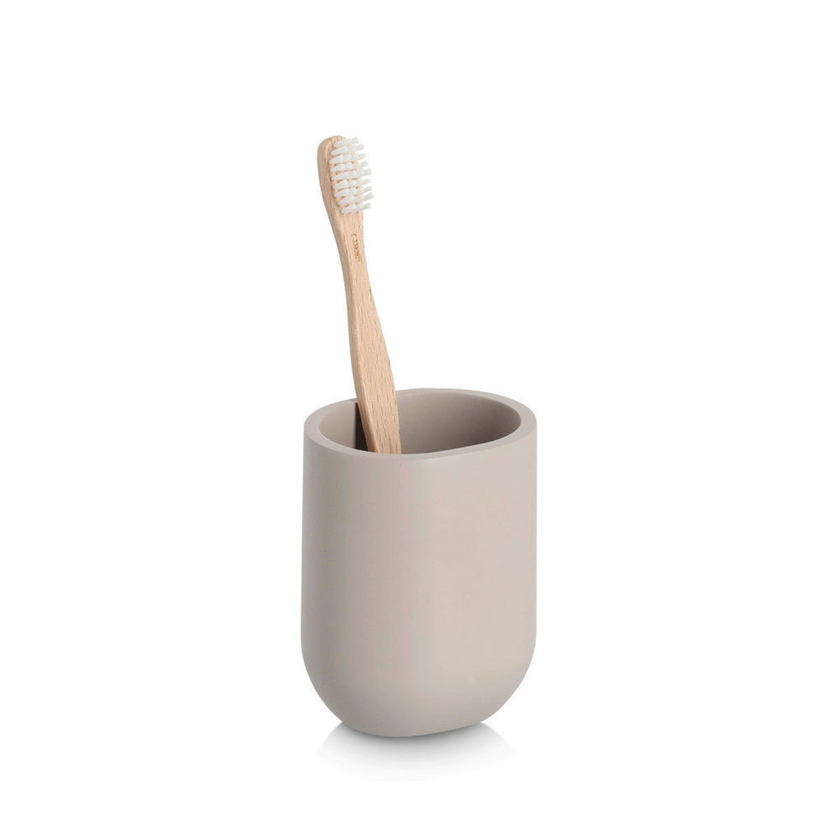 BAD-ACCESSOIRE-SET Kunststoff  - Greige, Basics, Kunststoff (50/35/35cm) - Zeller Present