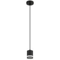 LED-HÄNGELEUCHTE 10/120 cm  - Schwarz/Weiß, Design, Kunststoff/Metall (10/120cm) - Globo
