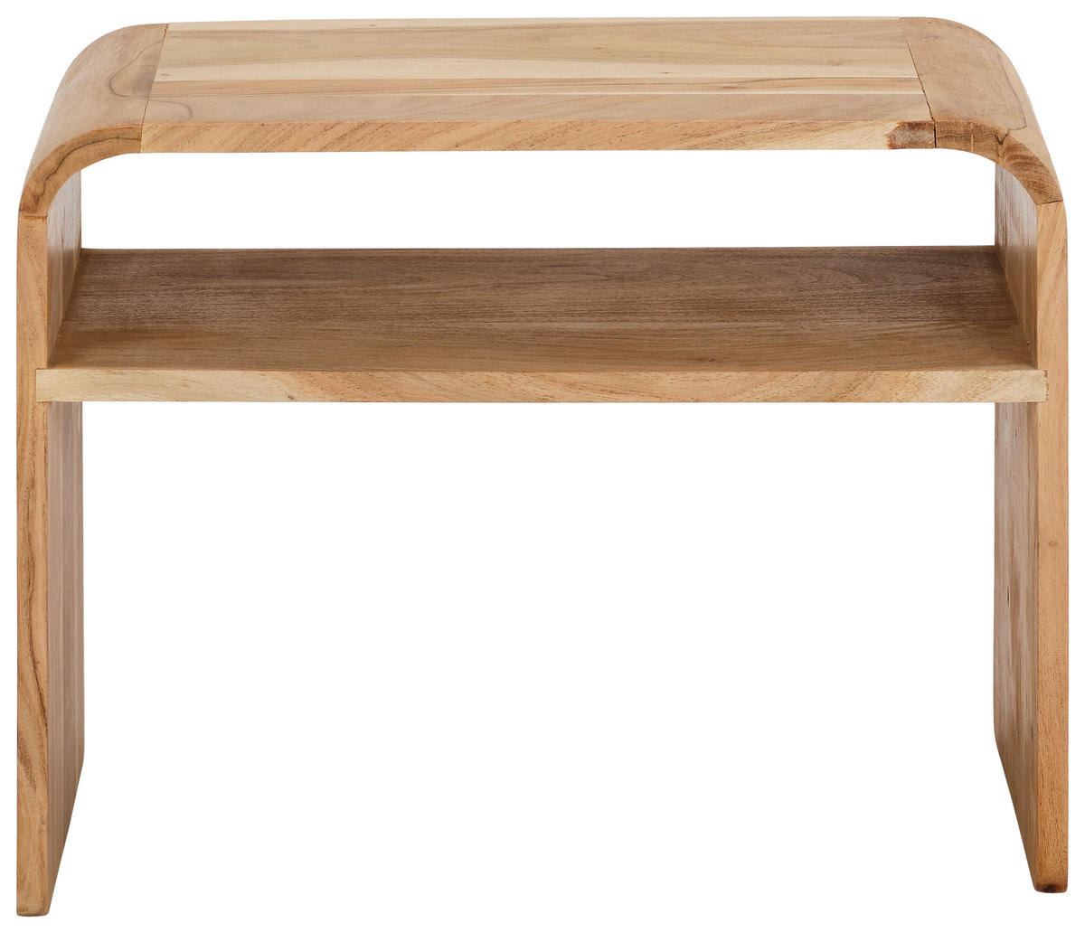 BEISTELLTISCH 40/30/55 cm Akazie massiv Akaziefarben rechteckig  - Akaziefarben, LIFESTYLE, Holz (40/30/55cm) - Landscape