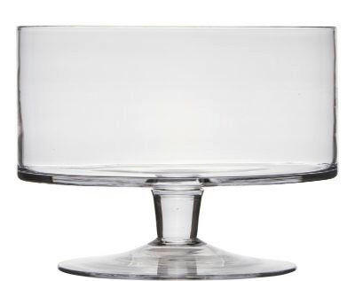 VASE  - Transparent, Basics, Glas (24/18cm)