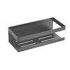 DUSCHABLAGE - Grau, KONVENTIONELL, Metall (25/8/11,5cm) - Schöner Wohnen