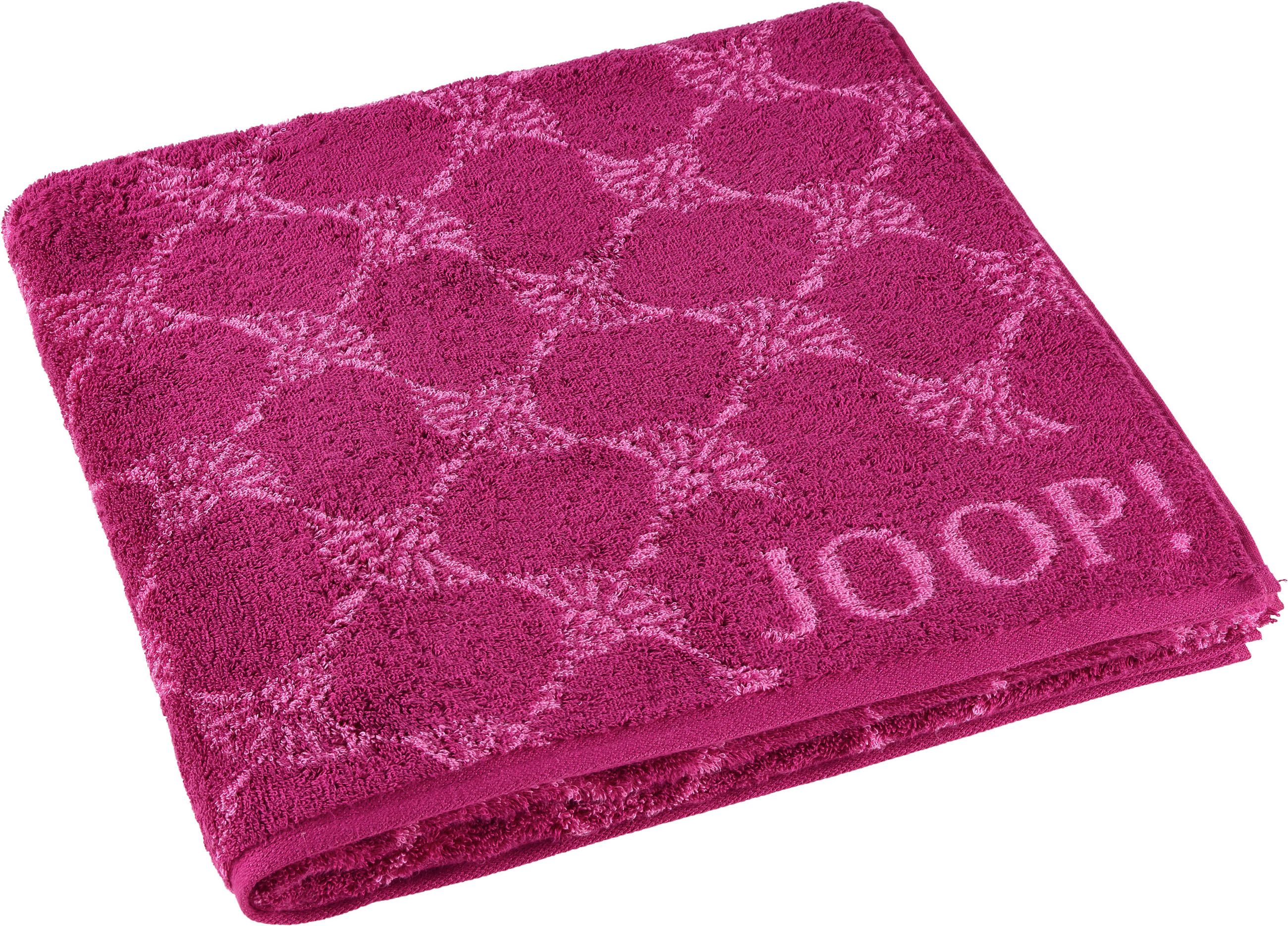 DUSCHTUCH 80/150 cm CORNFLOWER  - Beere, Design, Textil (80/150cm) - Joop!