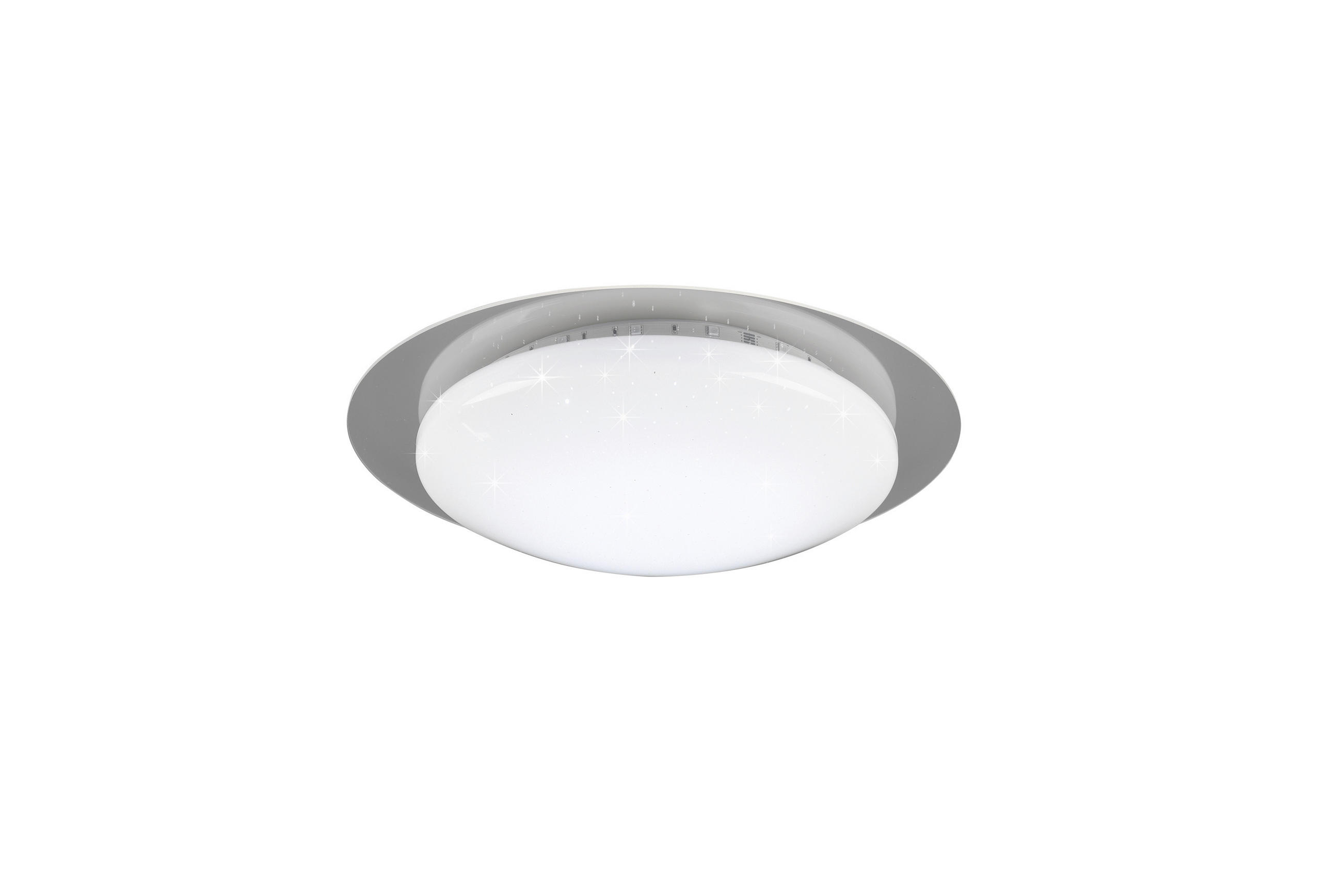 LED-DECKENLEUCHTE Bilbo 35/8,7 cm   - Klar/Weiß, Basics, Kunststoff (35/8,7cm)