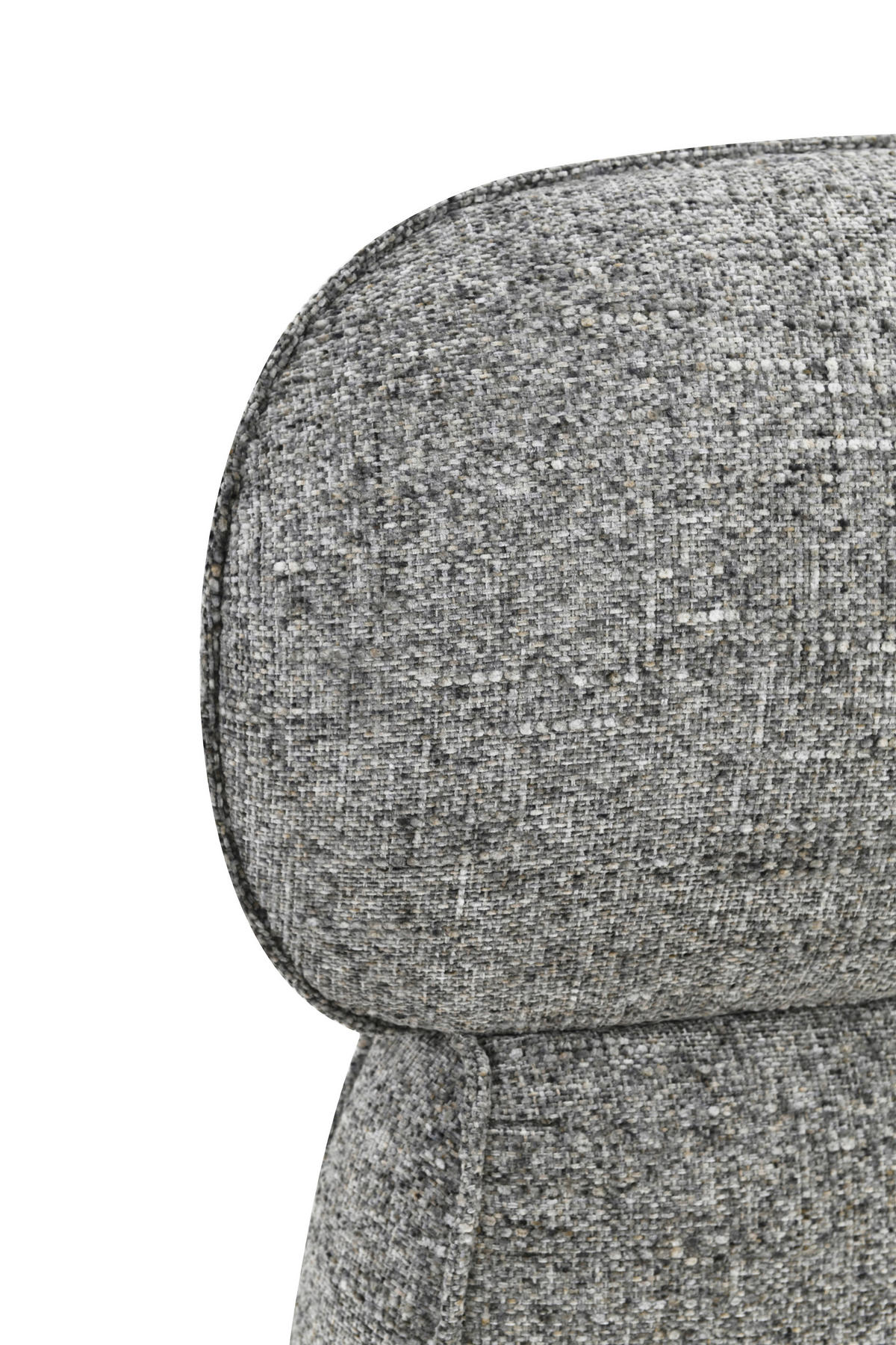 POLSTERBETT gepolstertes Kopfteil, Lattenrost 140/200 cm  in Grau  - Eichefarben/Schwarz, Design, Holz/Textil (140/200cm) - Boxxx