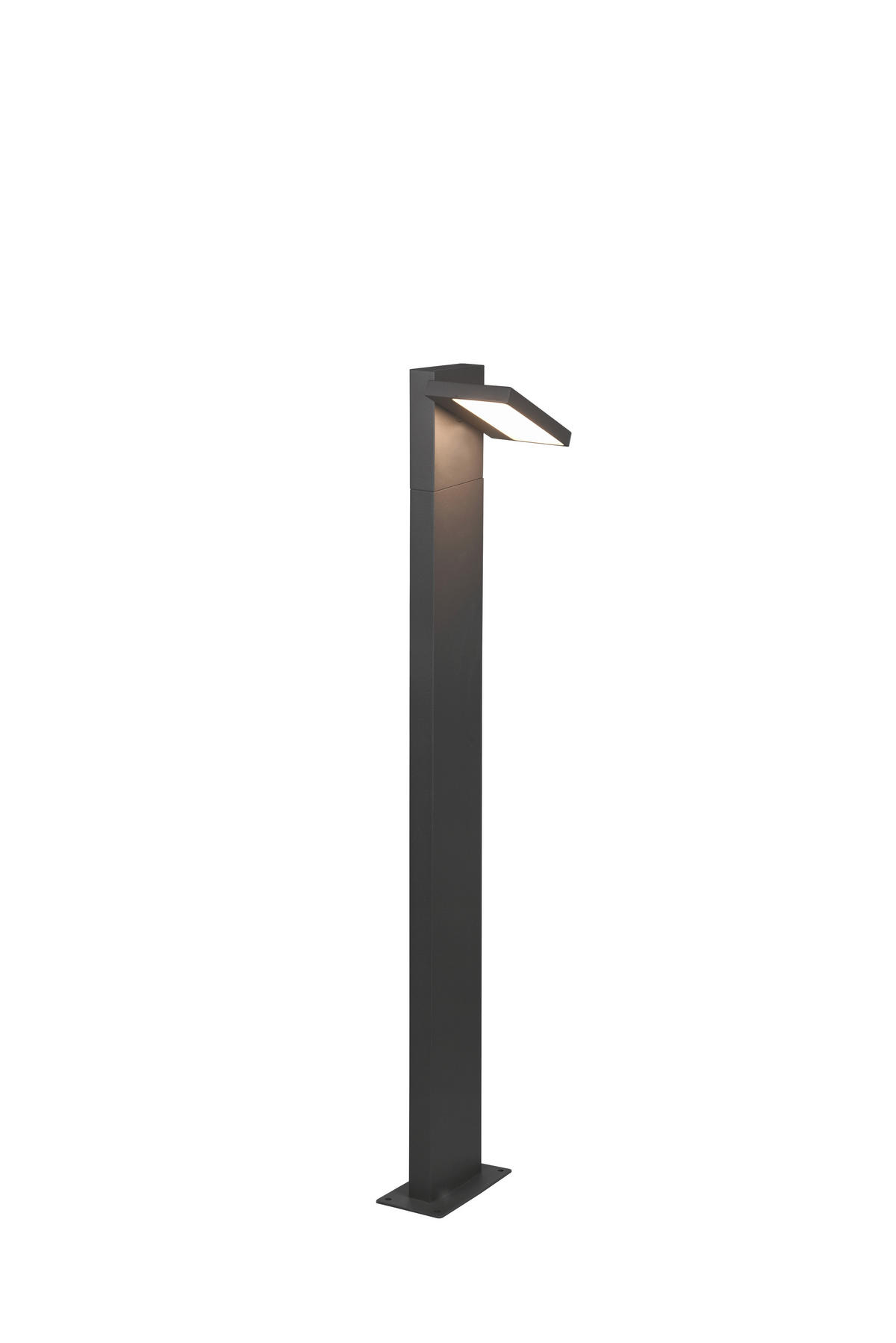 VÄGLAMPA - vit/antracit, Design, metall/plast (100/15/14,8cm) - Trio Leuchten