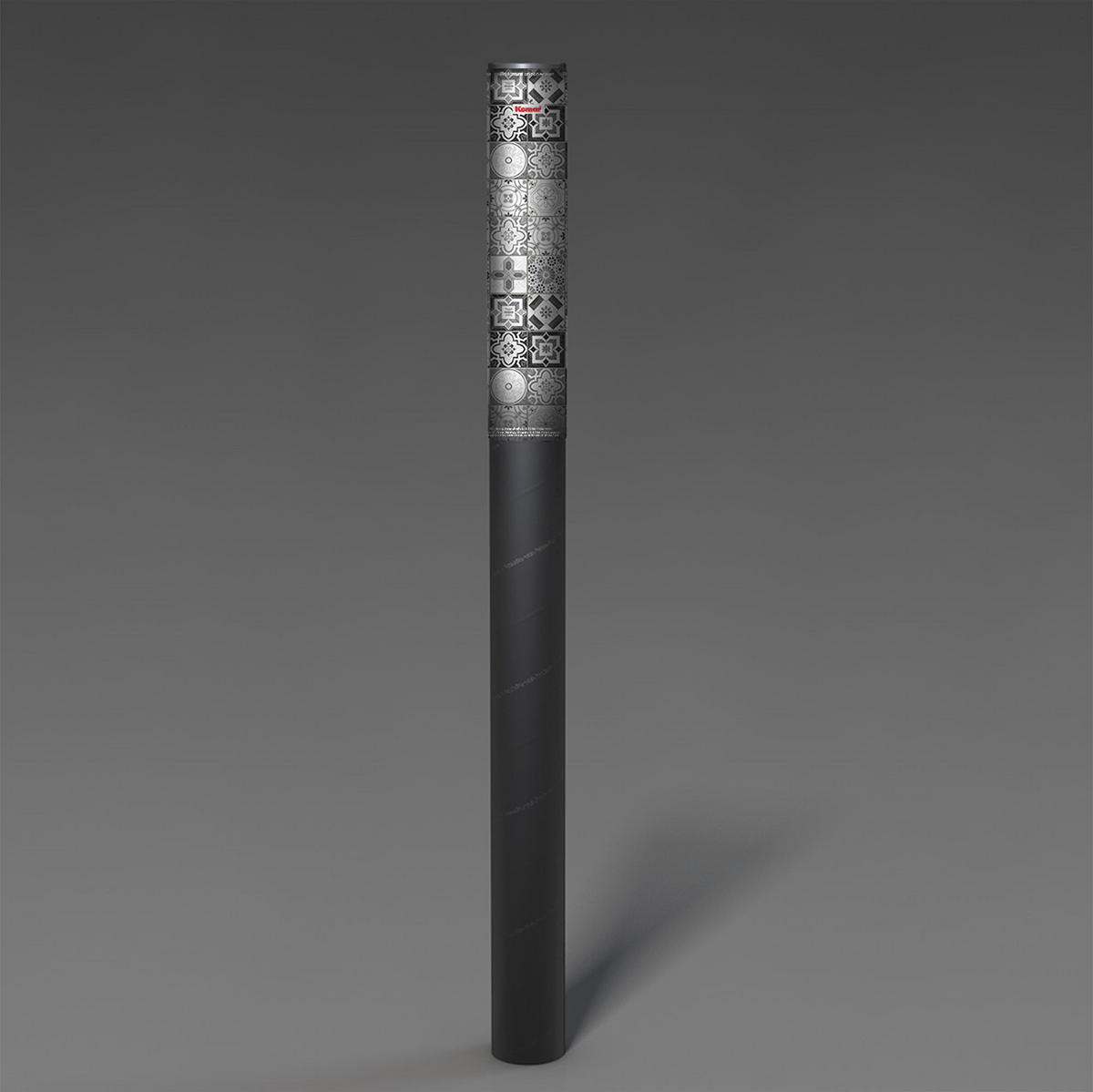 VLIESTAPETE - Schwarz/Weiß, Basics (400/250cm) - Komar