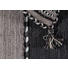 FLACHWEBETEPPICH 135/200 cm Grau, Schwarz, Weiß - Schwarz/Weiß, LIFESTYLE, Textil (135/200cm)