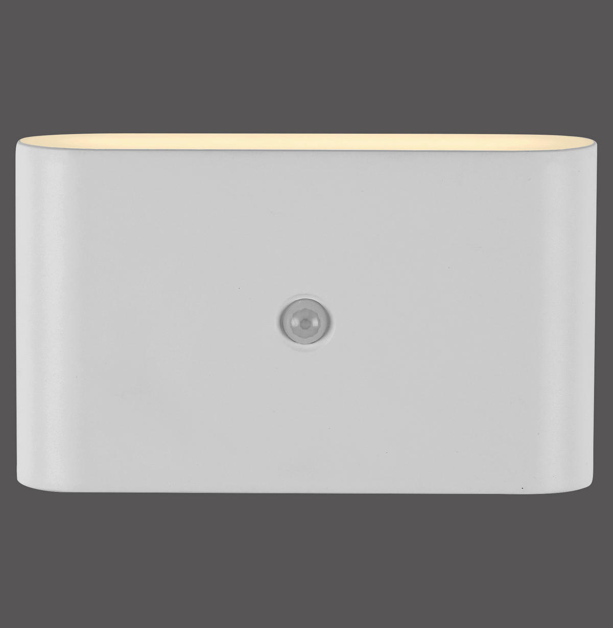 AKKU-WANDLEUCHTE - Weiß, Design, Kunststoff/Metall (16/6,5/9,5cm)