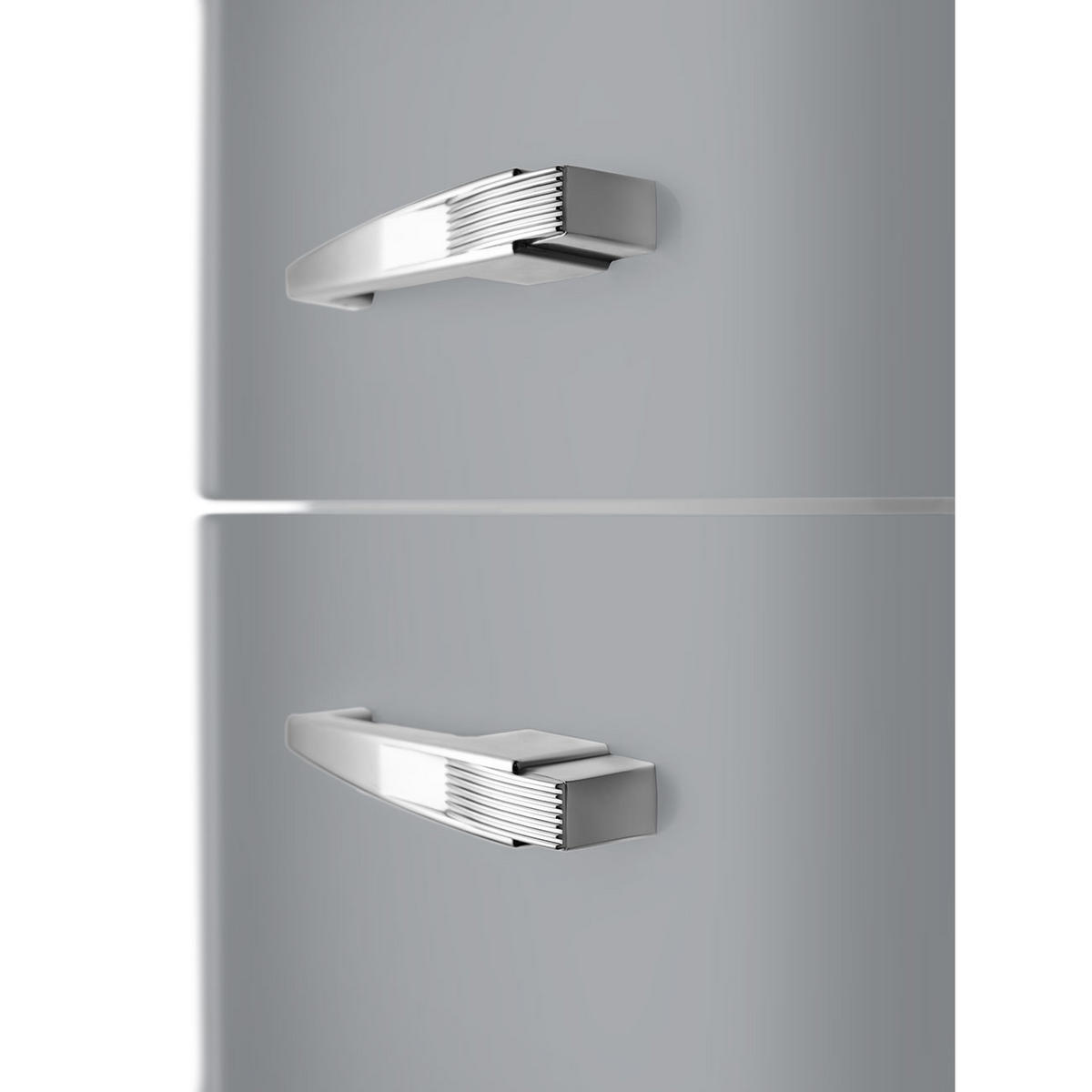 KÜHL-GEFRIER-KOMBINATION 60/196,8/72,8 cm FAB32LSV5  - Silberfarben, Basics, Metall (60/196,8/72,8cm) - SMEG