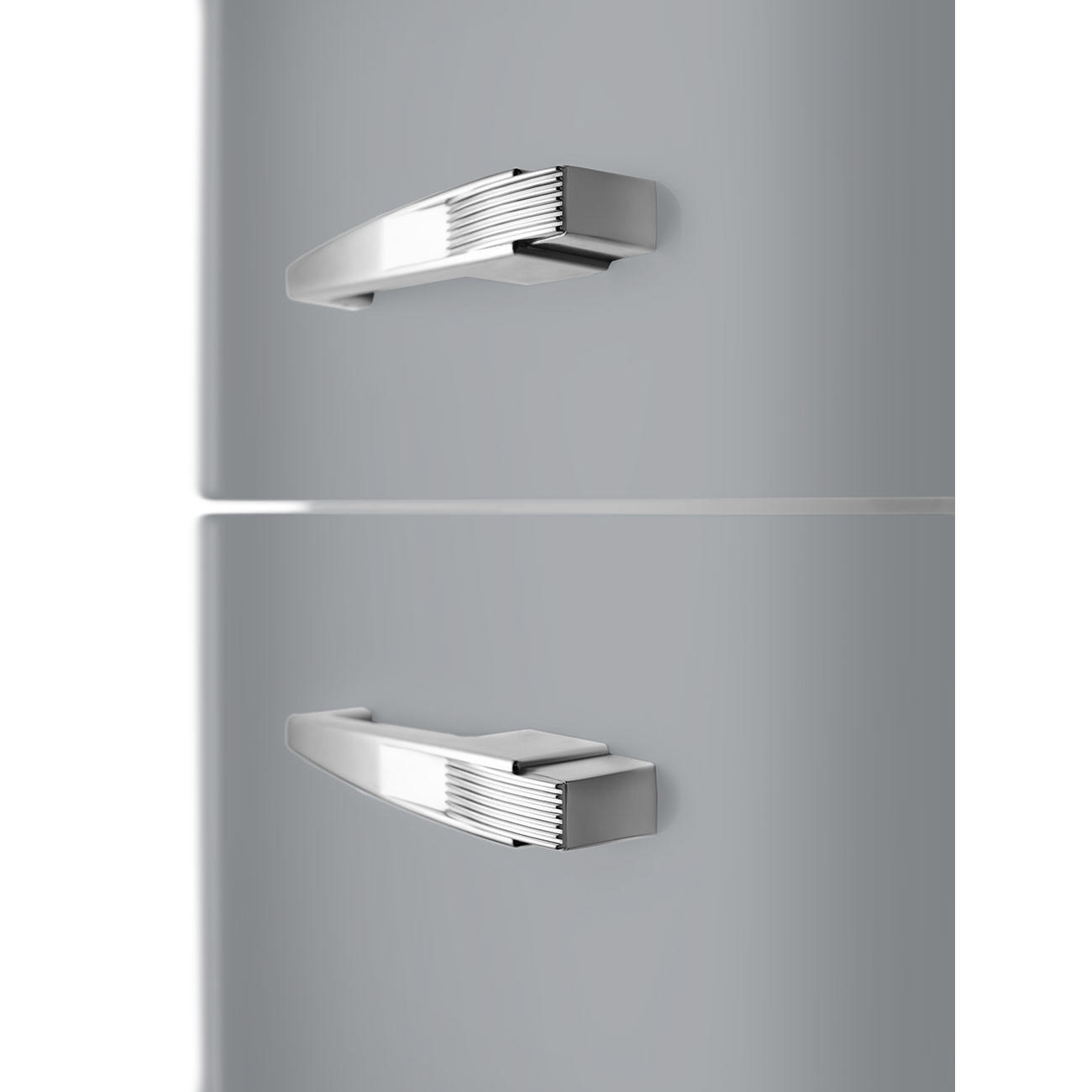 Thumbnail - Smeg Kühl-Gefrier-Kombination 50'S Style, Silber, Metall, 3 Schublade(n),2 Schublade(n) Schubladen, C, 60.1x196.8x78.8 c...