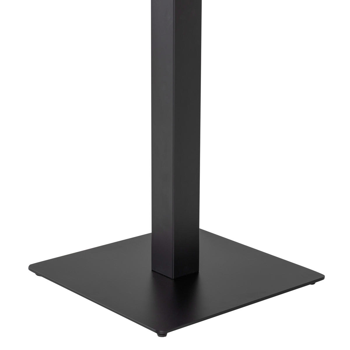 TISCHGESTELL in Metall 50/50/105 cm   - Schwarz, MODERN, Metall (50/50/105cm) - Livetastic