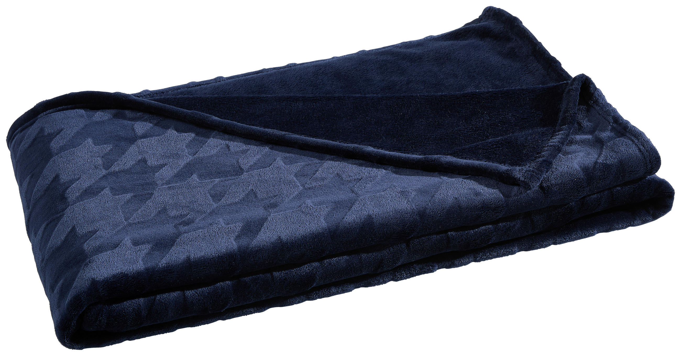 WOHNDECKE 150/200 cm  - Dunkelblau, Textil (150/200cm) - Dieter Knoll
