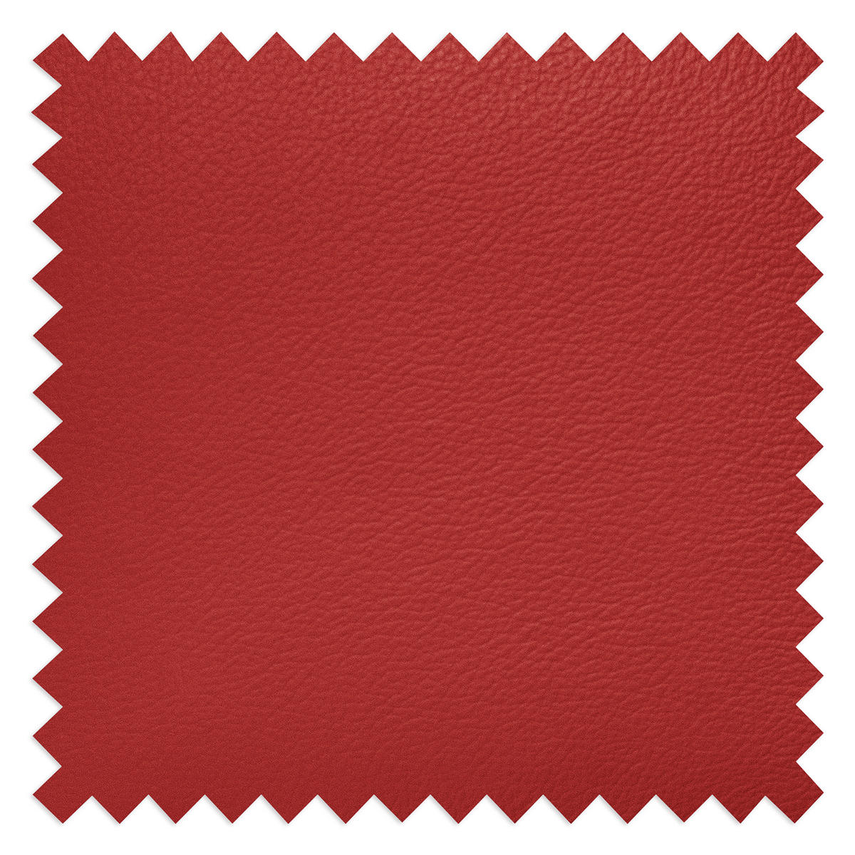 ECKSOFA MONDO Rot Echtleder Lederlook  - Chromfarben/Rot, Design, Leder/Textil (286/208cm) - Livetastic