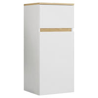 MIDISCHRANK 41/90/35 cm  - Honigeiche/Weiß, Trend, Holzwerkstoff (41/90/35cm) - MID.YOU