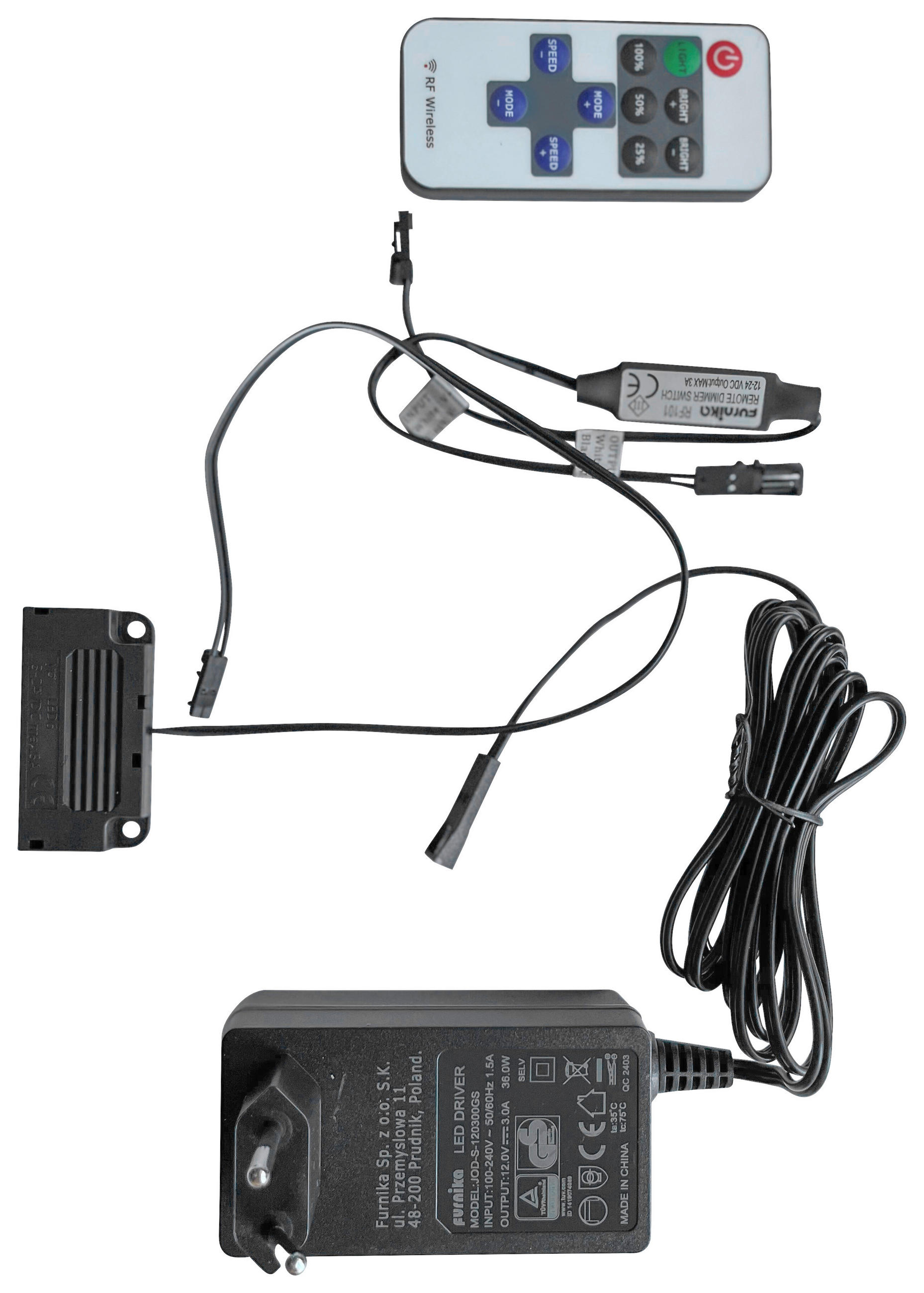 TRANSFORMATOR  - Schwarz, Design, Kunststoff/Metall - SetOne by Musterring