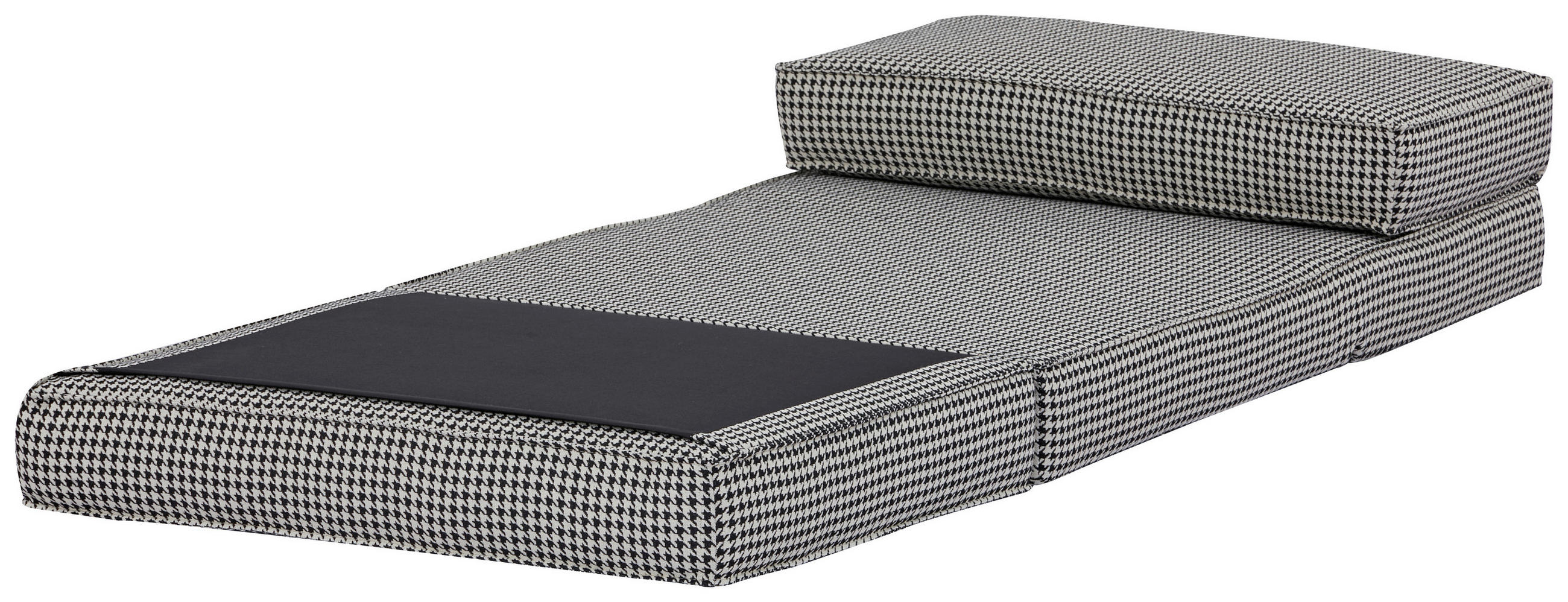 SCHLAFSESSEL Jacquard Schwarz, Weiß - Schwarz/Weiß, MODERN, Textil (74/61,5/80cm) - MID.YOU
