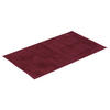 BADEMATTE 60/100 cm Weinrot  - Weinrot, Basics, Kunststoff/Textil (60/100cm) - Vossen