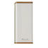 HÄNGESCHRANK 30/74/20 cm - Chromfarben/Eichefarben, MODERN, Glas/Holzwerkstoff (30/74/20cm) - Xora HÄNGESCHRANK 30/74/20 cm - Chromfarben/Eichefarben, MODERN, Glas/Holzwerkstoff (30/74/20cm) - Xora