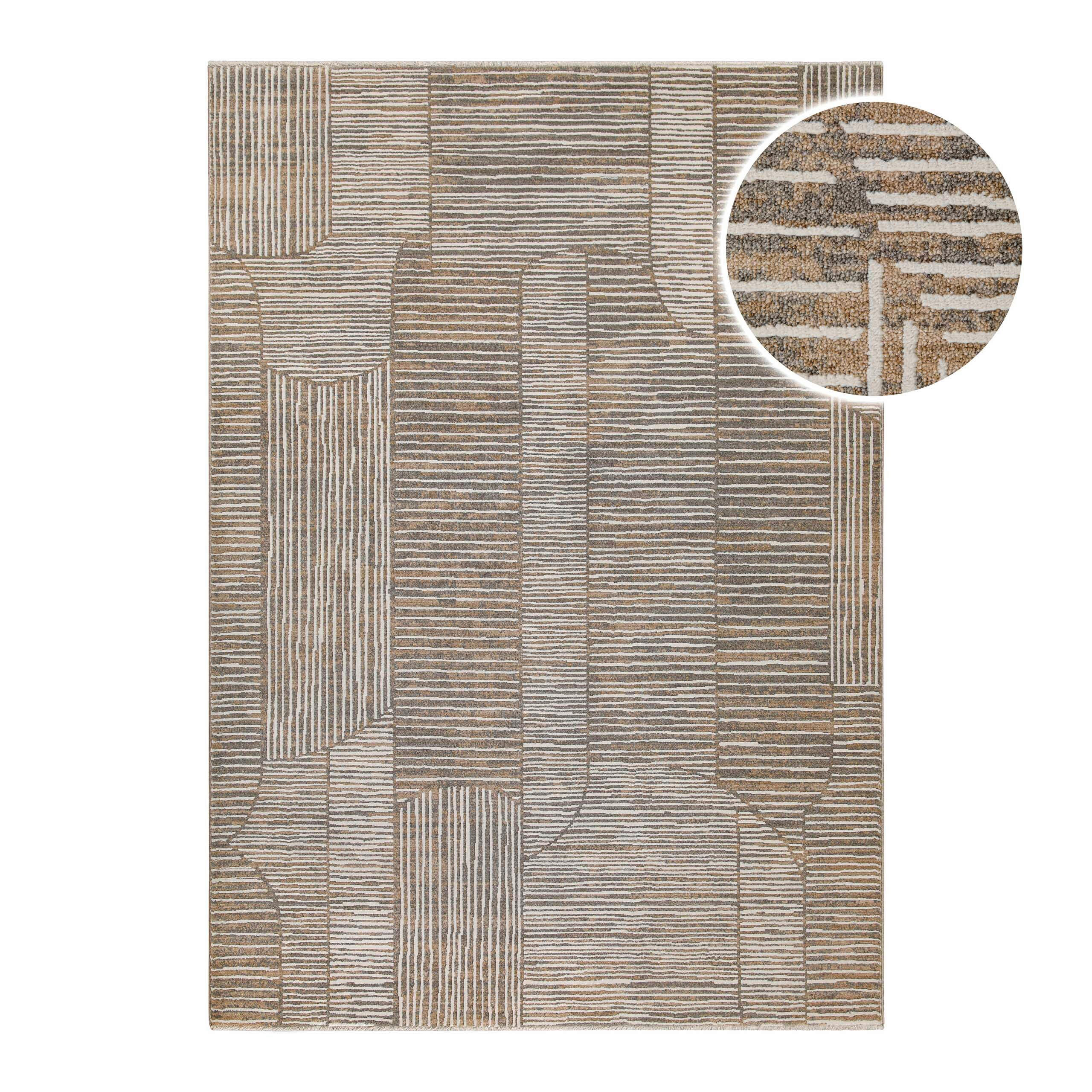 WEBTEPPICH 120/170 cm Esprit Greige  - Greige, Basics, Textil (120/170cm) - Esprit