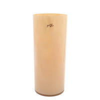 VASE  - Hellbraun, Basics, Glas (12/29cm)