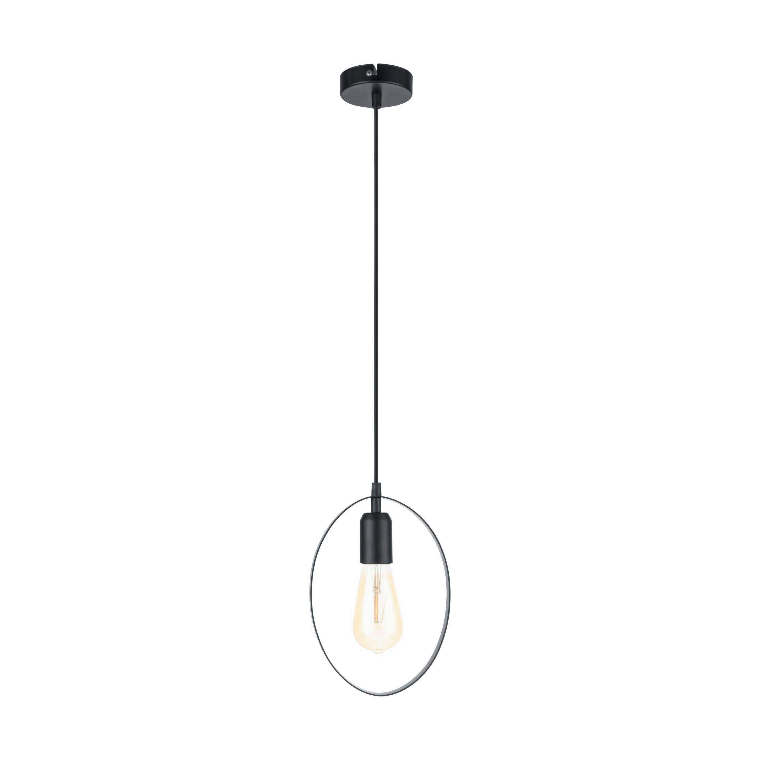 HÄNGELEUCHTE 18/9,5/110 cm   - Schwarz, KONVENTIONELL, Metall (18/9,5/110cm) - Eglo