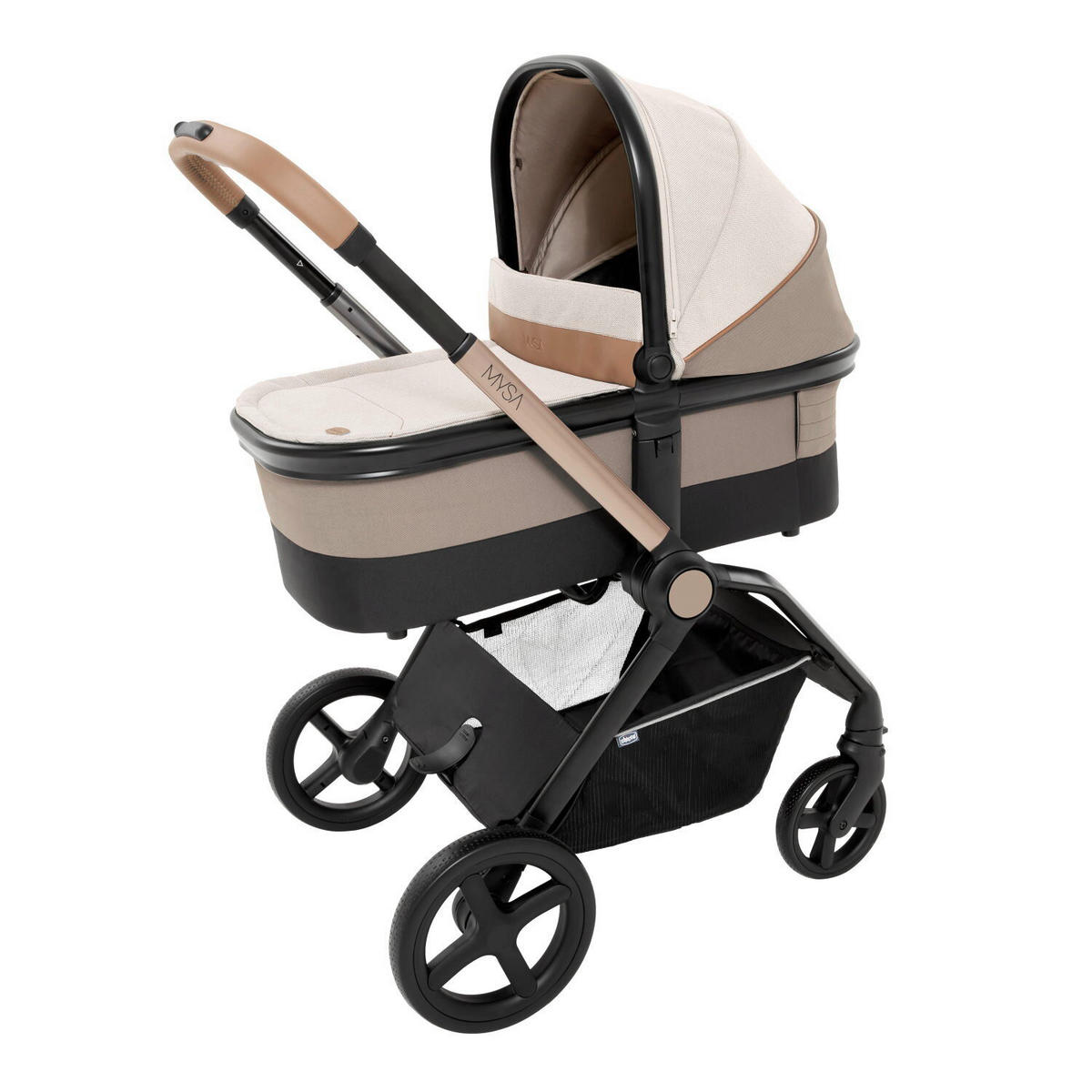 BUGGY MYSA  - Beige, Basics, Textil/Metall (56/89/92-108cm) - Chicco
