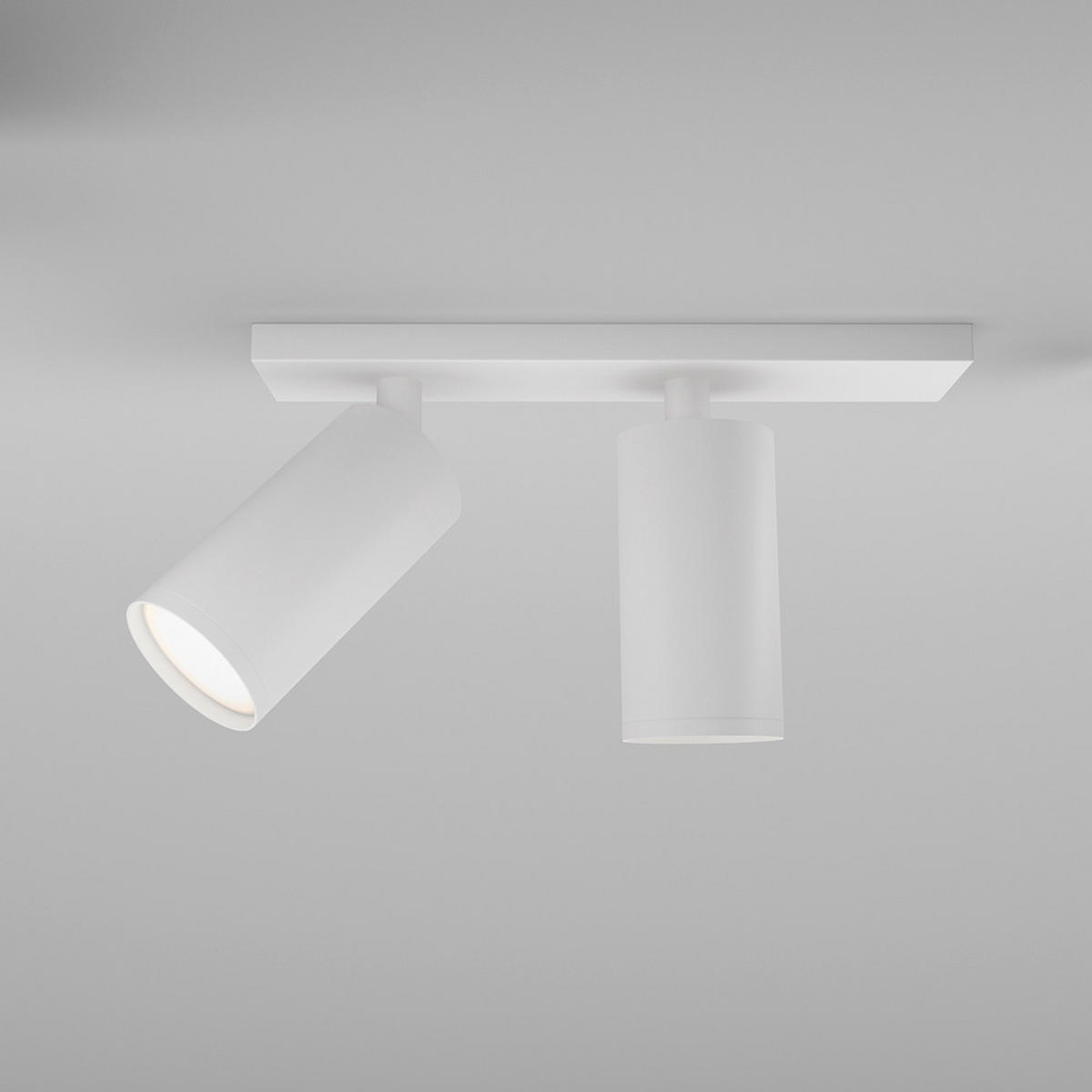 DECKENLEUCHTE    34,4/6/12 cm  - Weiss, Modern, Metall (34,4/6/12cm) - MAYTONI