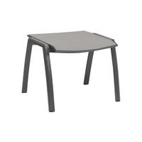 GARTENHOCKER  - Anthrazit/Silberfarben, Design, Textil/Metall (58/44/49cm) - Stern