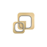 LED-DECKENLEUCHTE LUGO 52/54/10 cm   - Goldfarben/Schwarz, Basics, Metall (52/54/10cm) - Trio Leuchten