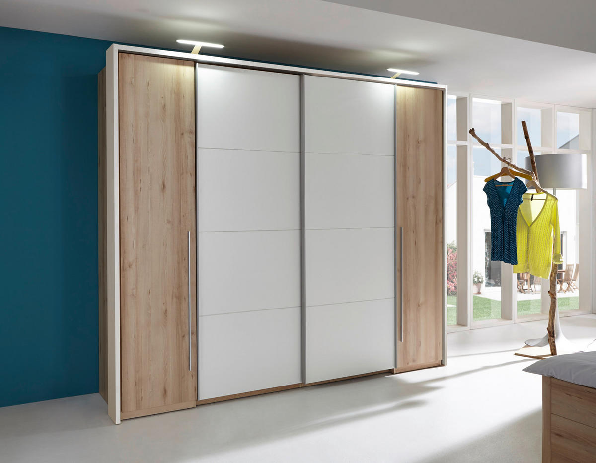 RAMĂ PENTRU DULAP in alb  - alb, Design, material pe bază de lemn (275,5/229,4/17,5cm) - Ti'me