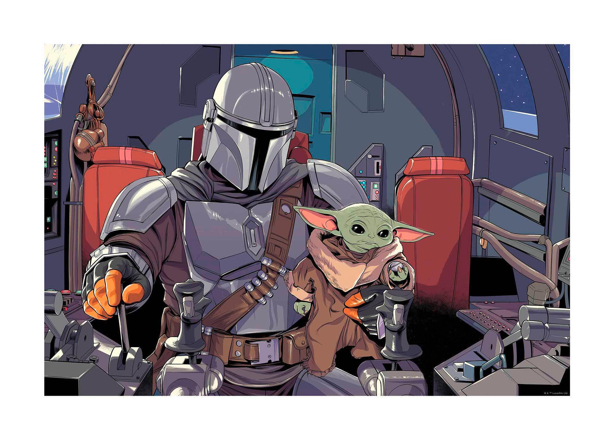BILD Kinder  - Multicolor, Basics, Papier (70/50/cmcm) - Star Wars