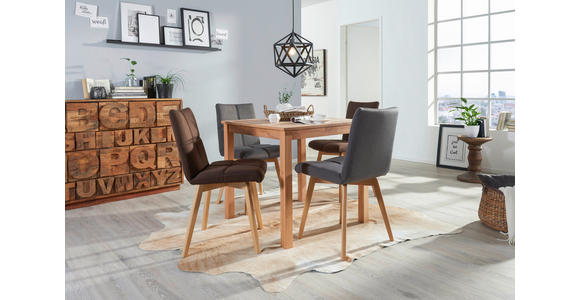 ESSTISCH in Holz 80/80/75 cm  - Buchefarben, KONVENTIONELL, Holz (80/80/75cm) - Carryhome